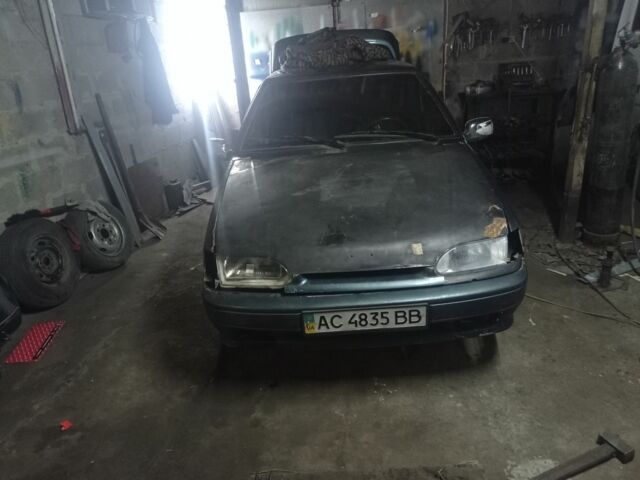 Зелений ВАЗ 2115 Самара, об'ємом двигуна 1.6 л та пробігом 180 тис. км за 1200 $, фото 1 на Automoto.ua