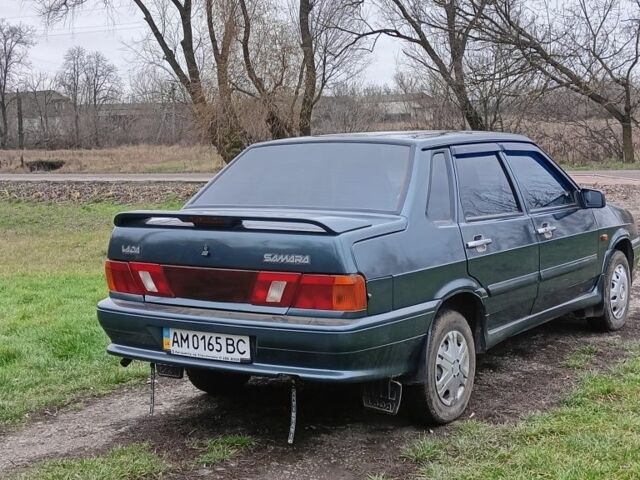Зеленый ВАЗ 2115 Самара, объемом двигателя 0 л и пробегом 51 тыс. км за 3500 $, фото 1 на Automoto.ua
