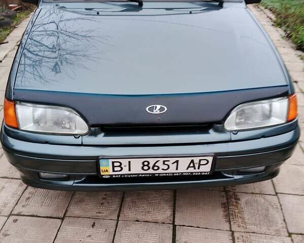 Зеленый ВАЗ 2115 Самара, объемом двигателя 1.6 л и пробегом 130 тыс. км за 1650 $, фото 1 на Automoto.ua