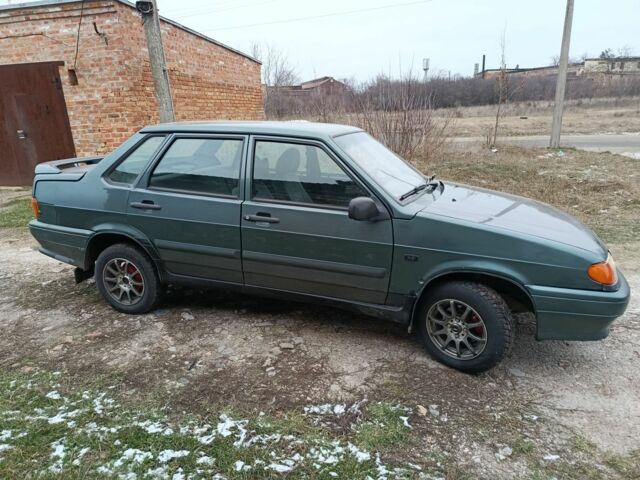 Зеленый ВАЗ 2115 Самара, объемом двигателя 0 л и пробегом 190 тыс. км за 1909 $, фото 1 на Automoto.ua