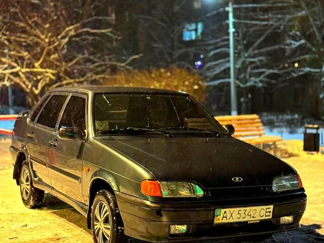 Зеленый ВАЗ 2115 Самара, объемом двигателя 1.6 л и пробегом 250 тыс. км за 1550 $, фото 1 на Automoto.ua