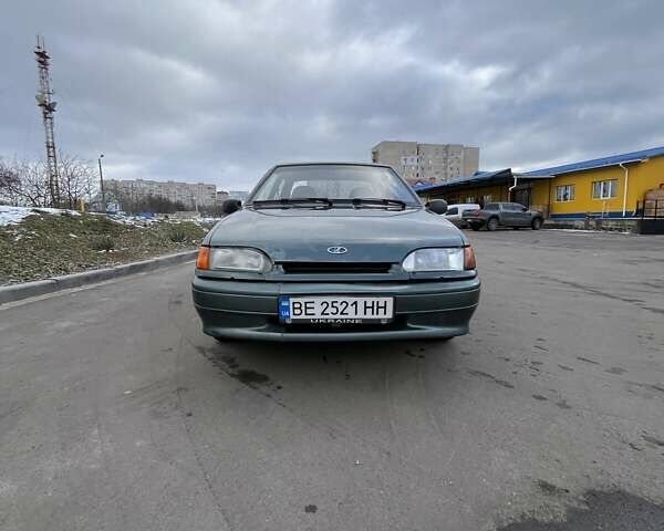 Зеленый ВАЗ 2115 Самара, объемом двигателя 1.6 л и пробегом 193 тыс. км за 2000 $, фото 1 на Automoto.ua