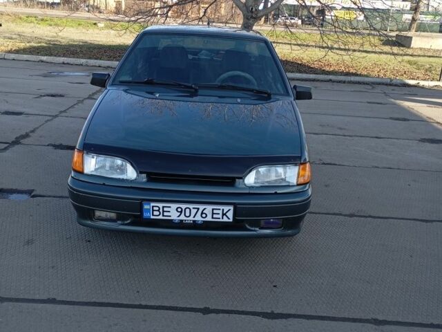 Зеленый ВАЗ 2115 Самара, объемом двигателя 1.6 л и пробегом 142 тыс. км за 2300 $, фото 1 на Automoto.ua