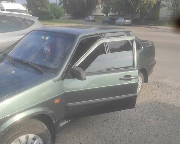 Зеленый ВАЗ 2115 Самара, объемом двигателя 1.5 л и пробегом 191 тыс. км за 2600 $, фото 1 на Automoto.ua