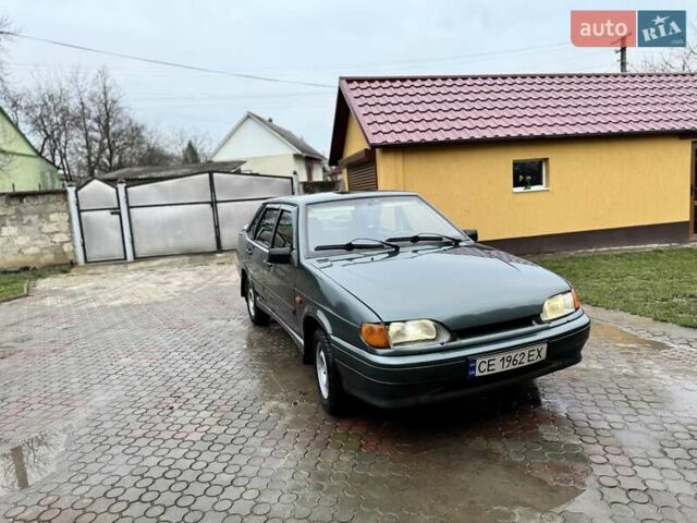 Зеленый ВАЗ 2115 Самара, объемом двигателя 1.6 л и пробегом 250 тыс. км за 1699 $, фото 1 на Automoto.ua