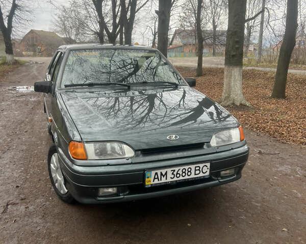 Зеленый ВАЗ 2115 Самара, объемом двигателя 1.6 л и пробегом 160 тыс. км за 2350 $, фото 1 на Automoto.ua