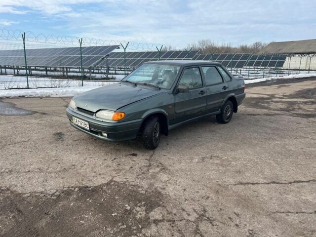 Зелений ВАЗ 2115 Самара, об'ємом двигуна 1.6 л та пробігом 40 тис. км за 4500 $, фото 1 на Automoto.ua