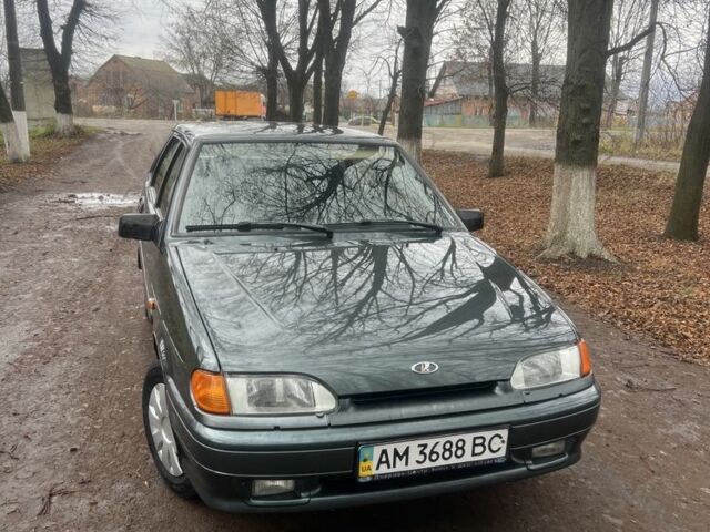 Зеленый ВАЗ 2115 Самара, объемом двигателя 1.6 л и пробегом 160 тыс. км за 2350 $, фото 1 на Automoto.ua