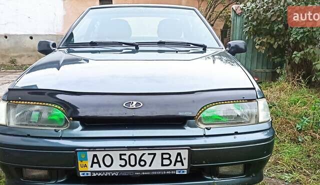 Зеленый ВАЗ 2115 Самара, объемом двигателя 1.6 л и пробегом 108 тыс. км за 3000 $, фото 1 на Automoto.ua