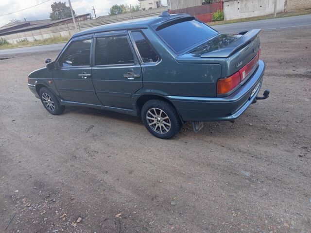 Зеленый ВАЗ 2115 Самара, объемом двигателя 2 л и пробегом 86 тыс. км за 3300 $, фото 1 на Automoto.ua