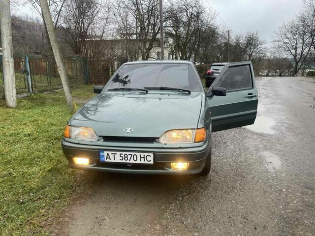Зеленый ВАЗ 2115 Самара, объемом двигателя 1.6 л и пробегом 210 тыс. км за 2400 $, фото 1 на Automoto.ua