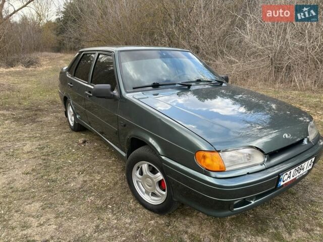 Зелений ВАЗ 2115 Самара, об'ємом двигуна 1.6 л та пробігом 85 тис. км за 3500 $, фото 1 на Automoto.ua