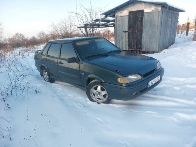 Зелений ВАЗ 2115 Самара, об'ємом двигуна 1.6 л та пробігом 270 тис. км за 1550 $, фото 1 на Automoto.ua