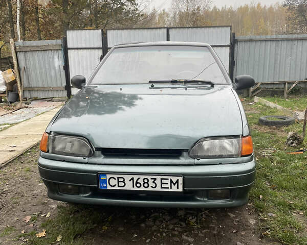 Зеленый ВАЗ 2115 Самара, объемом двигателя 1.6 л и пробегом 200 тыс. км за 1350 $, фото 1 на Automoto.ua