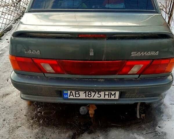 Зеленый ВАЗ 2115 Самара, объемом двигателя 1.6 л и пробегом 1 тыс. км за 2250 $, фото 1 на Automoto.ua