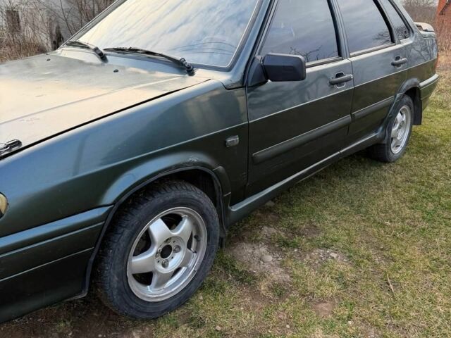 Зеленый ВАЗ 2115 Самара, объемом двигателя 1.6 л и пробегом 269 тыс. км за 950 $, фото 1 на Automoto.ua