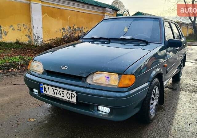 Зеленый ВАЗ 2115 Самара, объемом двигателя 1.6 л и пробегом 169 тыс. км за 2750 $, фото 1 на Automoto.ua