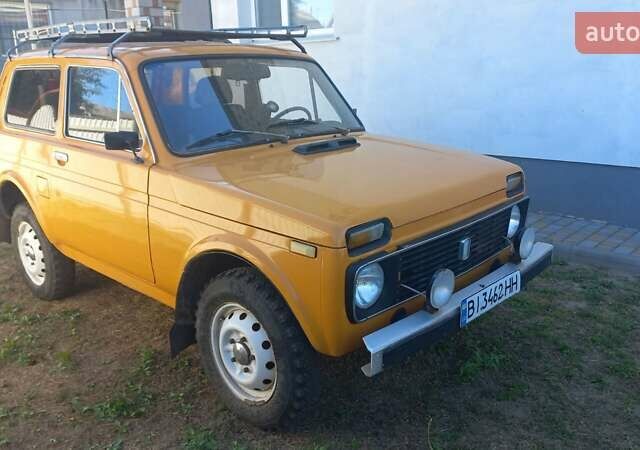 Жовтий ВАЗ 2121 Нива, об'ємом двигуна 1.57 л та пробігом 45 тис. км за 2850 $, фото 1 на Automoto.ua