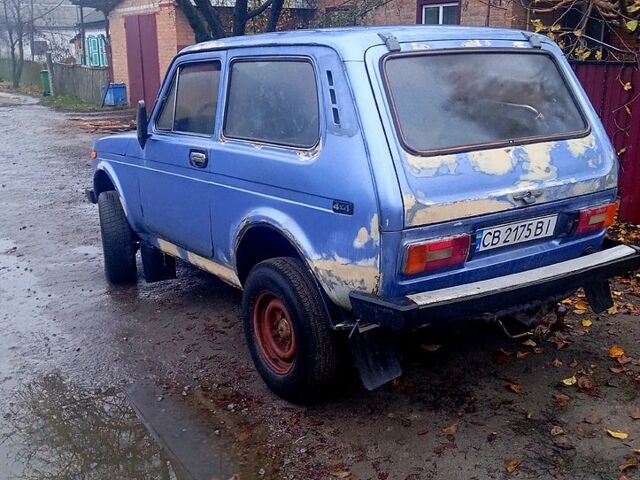 Синий ВАЗ 2121 Нива, объемом двигателя 1.6 л и пробегом 128 тыс. км за 1250 $, фото 1 на Automoto.ua