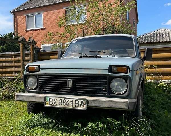 Синий ВАЗ 2121 Нива, объемом двигателя 1.57 л и пробегом 150 тыс. км за 1700 $, фото 1 на Automoto.ua