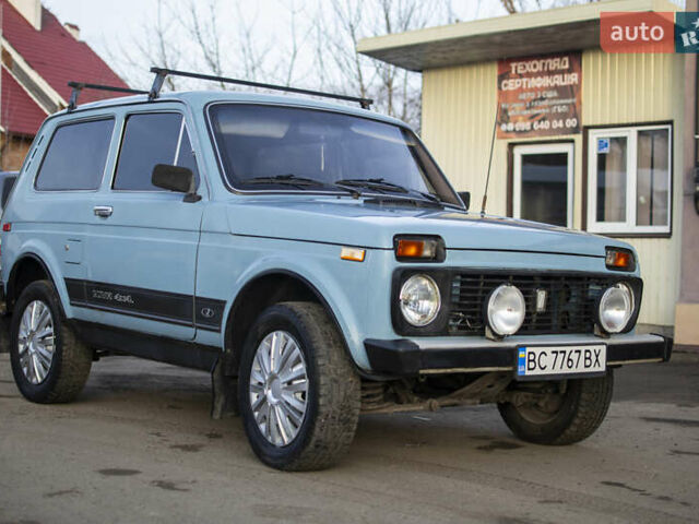 Синий ВАЗ 2121 Нива, объемом двигателя 1.57 л и пробегом 174 тыс. км за 2800 $, фото 1 на Automoto.ua
