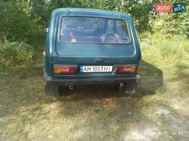 Зеленый ВАЗ 2121 Нива, объемом двигателя 1.6 л и пробегом 179 тыс. км за 1800 $, фото 1 на Automoto.ua