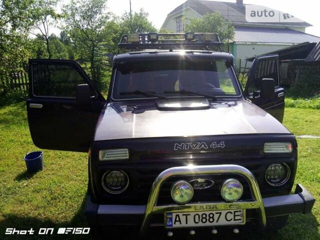 Фиолетовый ВАЗ 21213 Niva, объемом двигателя 1.69 л и пробегом 90 тыс. км за 4500 $, фото 1 на Automoto.ua