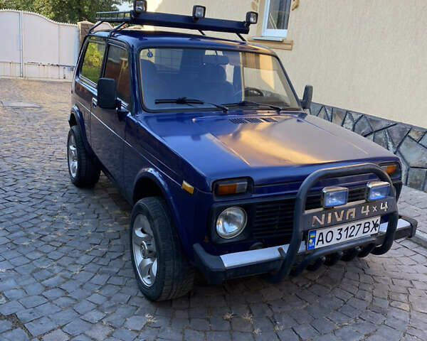 Синий ВАЗ 21213 Niva, объемом двигателя 1.7 л и пробегом 87 тыс. км за 2700 $, фото 1 на Automoto.ua
