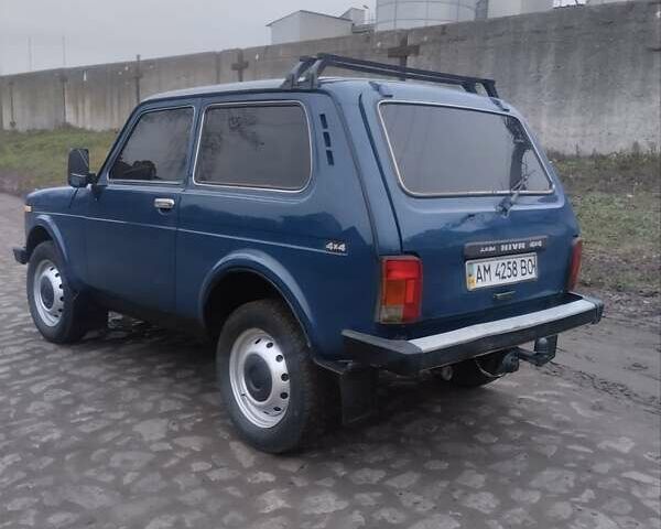 Синий ВАЗ 21213 Niva, объемом двигателя 1.7 л и пробегом 198 тыс. км за 2500 $, фото 1 на Automoto.ua