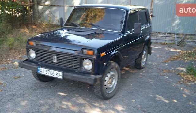 Синий ВАЗ 21213 Niva, объемом двигателя 1.7 л и пробегом 63 тыс. км за 3400 $, фото 1 на Automoto.ua
