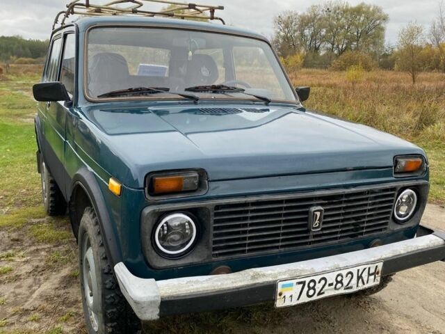 Синий ВАЗ 21213 Niva, объемом двигателя 1.7 л и пробегом 96 тыс. км за 2800 $, фото 1 на Automoto.ua