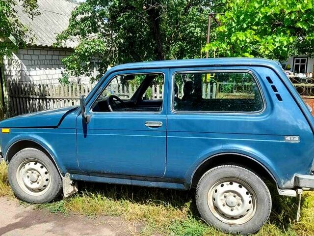 Синий ВАЗ 21213 Niva, объемом двигателя 1.7 л и пробегом 106 тыс. км за 3100 $, фото 1 на Automoto.ua