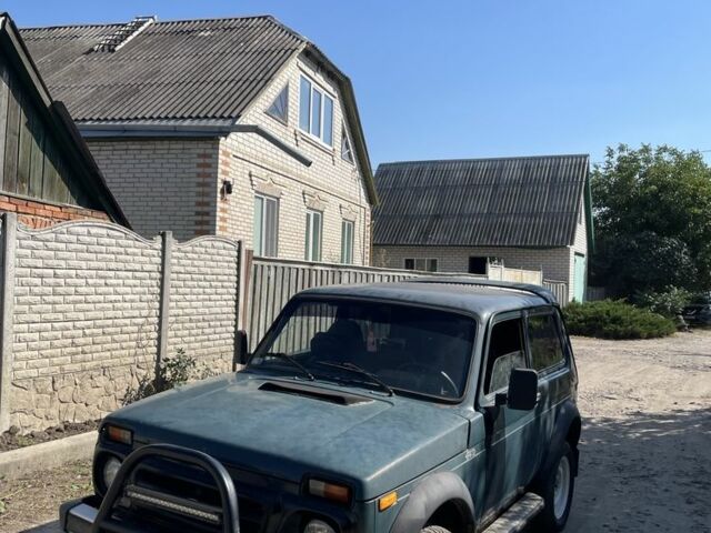Зеленый ВАЗ 21213 Niva, объемом двигателя 1.7 л и пробегом 100 тыс. км за 2203 $, фото 1 на Automoto.ua
