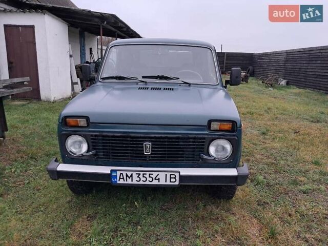 Зеленый ВАЗ 21213 Niva, объемом двигателя 1.7 л и пробегом 90 тыс. км за 4600 $, фото 1 на Automoto.ua