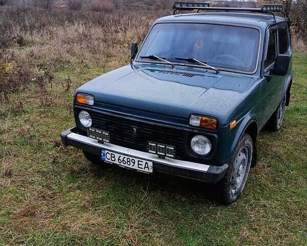 Зеленый ВАЗ 21213 Niva, объемом двигателя 1.7 л и пробегом 152 тыс. км за 3500 $, фото 1 на Automoto.ua