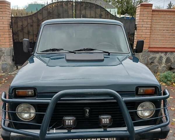 Зеленый ВАЗ 21213 Niva, объемом двигателя 1.69 л и пробегом 110 тыс. км за 4500 $, фото 1 на Automoto.ua