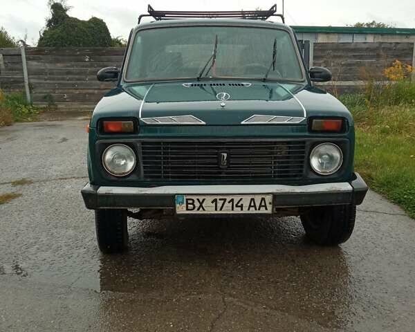 Зеленый ВАЗ 21213 Niva, объемом двигателя 1.69 л и пробегом 137 тыс. км за 2800 $, фото 1 на Automoto.ua