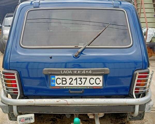 Синий ВАЗ 21214, объемом двигателя 1.69 л и пробегом 175 тыс. км за 3300 $, фото 1 на Automoto.ua