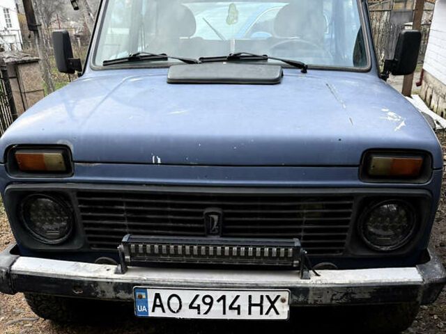 Синий ВАЗ 21214, объемом двигателя 1.7 л и пробегом 80 тыс. км за 3500 $, фото 1 на Automoto.ua