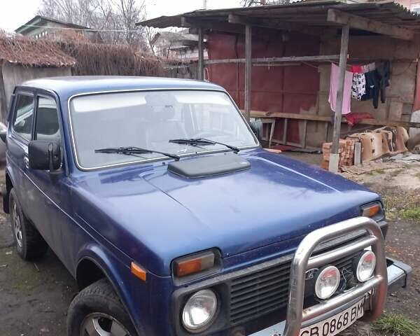 Синий ВАЗ 21214, объемом двигателя 1.7 л и пробегом 194 тыс. км за 3860 $, фото 1 на Automoto.ua