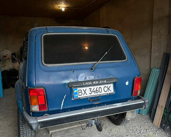 Синий ВАЗ 21214, объемом двигателя 1.7 л и пробегом 100 тыс. км за 2999 $, фото 1 на Automoto.ua