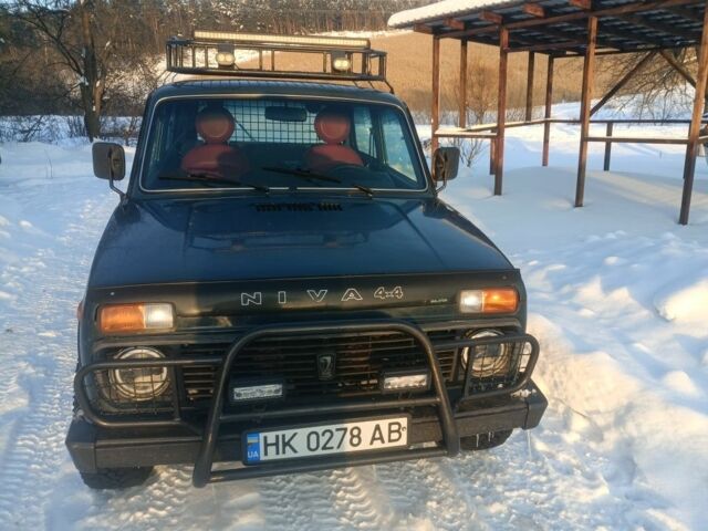 Зеленый ВАЗ 21214, объемом двигателя 1.7 л и пробегом 150 тыс. км за 3800 $, фото 1 на Automoto.ua