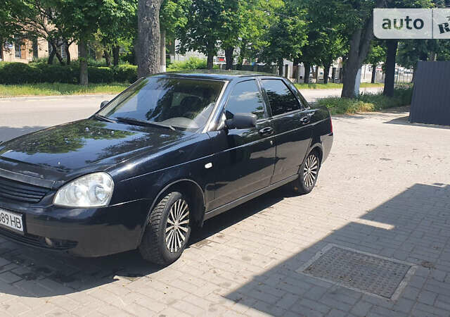 Чорний ВАЗ 2170 Priora, об'ємом двигуна 1.6 л та пробігом 138 тис. км за 2700 $, фото 1 на Automoto.ua
