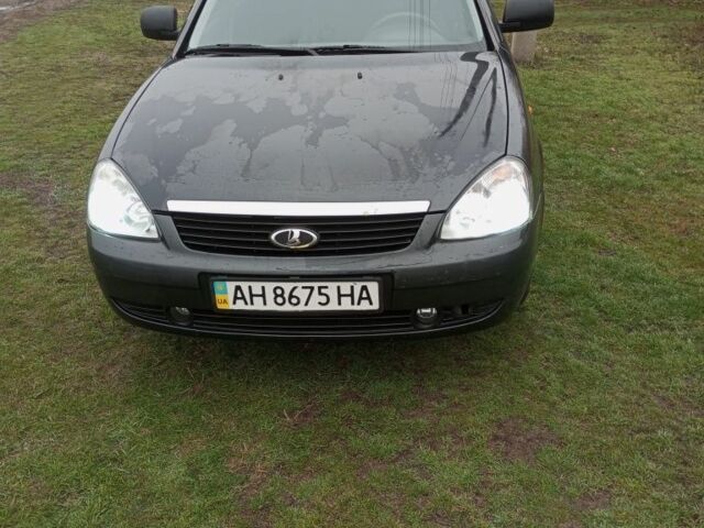 Черный ВАЗ 2170 Priora, объемом двигателя 1.6 л и пробегом 173 тыс. км за 2500 $, фото 1 на Automoto.ua