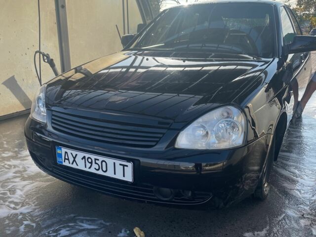 Чорний ВАЗ 2170 Priora, об'ємом двигуна 1.6 л та пробігом 210 тис. км за 2493 $, фото 1 на Automoto.ua