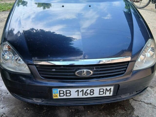 Черный ВАЗ 2170 Priora, объемом двигателя 1.6 л и пробегом 150 тыс. км за 2550 $, фото 1 на Automoto.ua