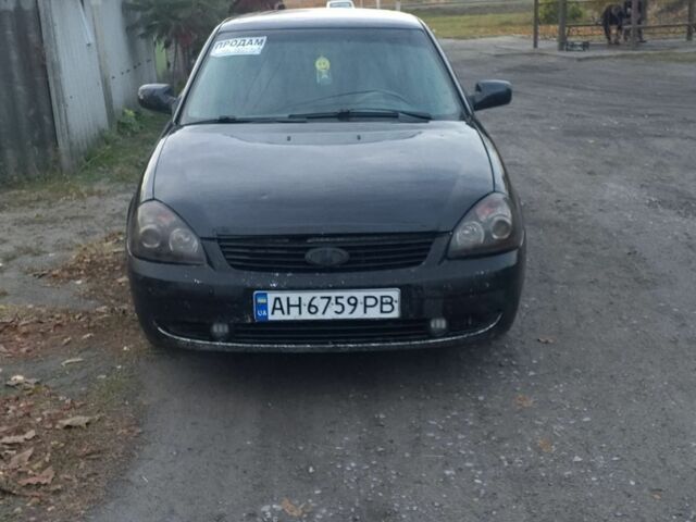 Черный ВАЗ 2170 Priora, объемом двигателя 1.6 л и пробегом 196 тыс. км за 2500 $, фото 1 на Automoto.ua