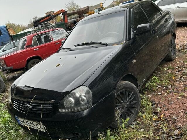Чорний ВАЗ 2170 Priora, об'ємом двигуна 1.6 л та пробігом 200 тис. км за 2201 $, фото 1 на Automoto.ua