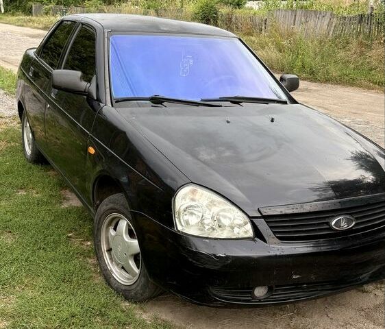 Чорний ВАЗ 2170 Priora, об'ємом двигуна 1.6 л та пробігом 200 тис. км за 2102 $, фото 1 на Automoto.ua