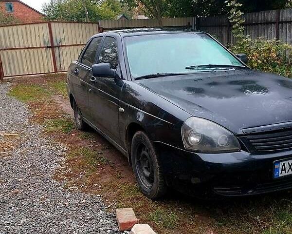 Черный ВАЗ 2170 Priora, объемом двигателя 1.6 л и пробегом 300 тыс. км за 2000 $, фото 1 на Automoto.ua